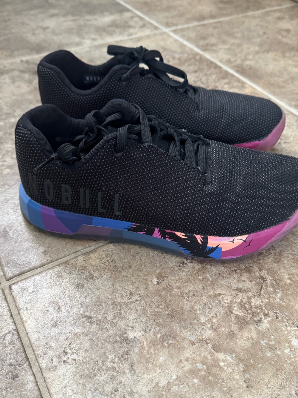 Women’s NOBULL west coast black midnight trainers Athletic sneakers
